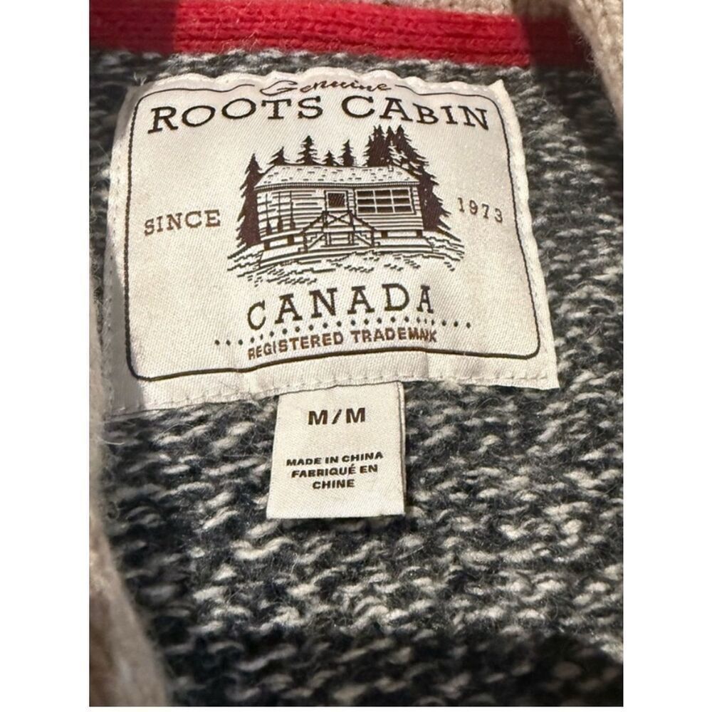🛍️ HOST PICK! 🍾Roots Unisex Cabin Knit Shawl Collar Cardigan Sweater - Picture 10 of 11
